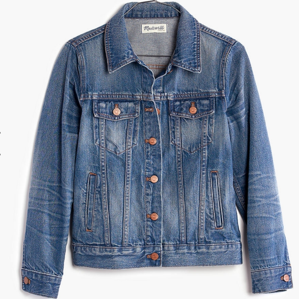 Madewell Jean Jacket in Pinter Wash